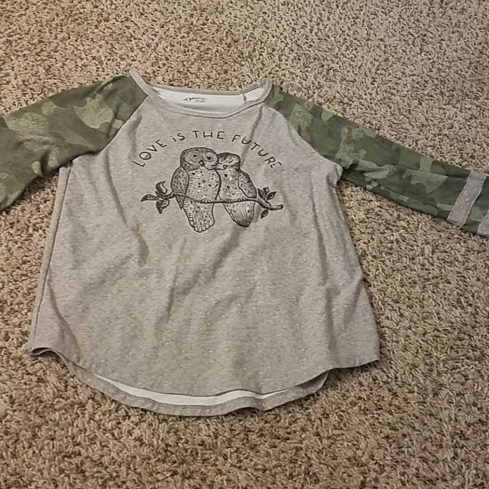 Kids long sleeve/grey